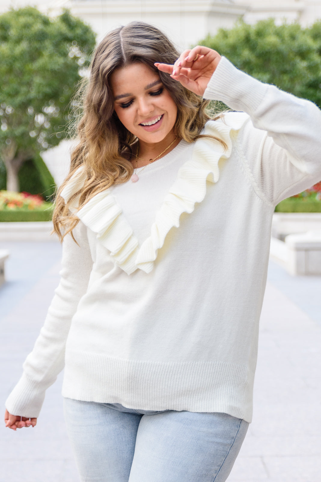 I Choose You Sweater- Ivory