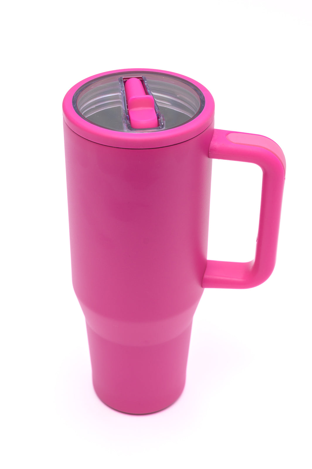 No Spill 40oz Tumbler in Hot Pink