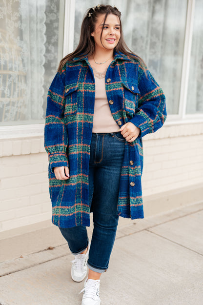 No Tears Plaid Coat