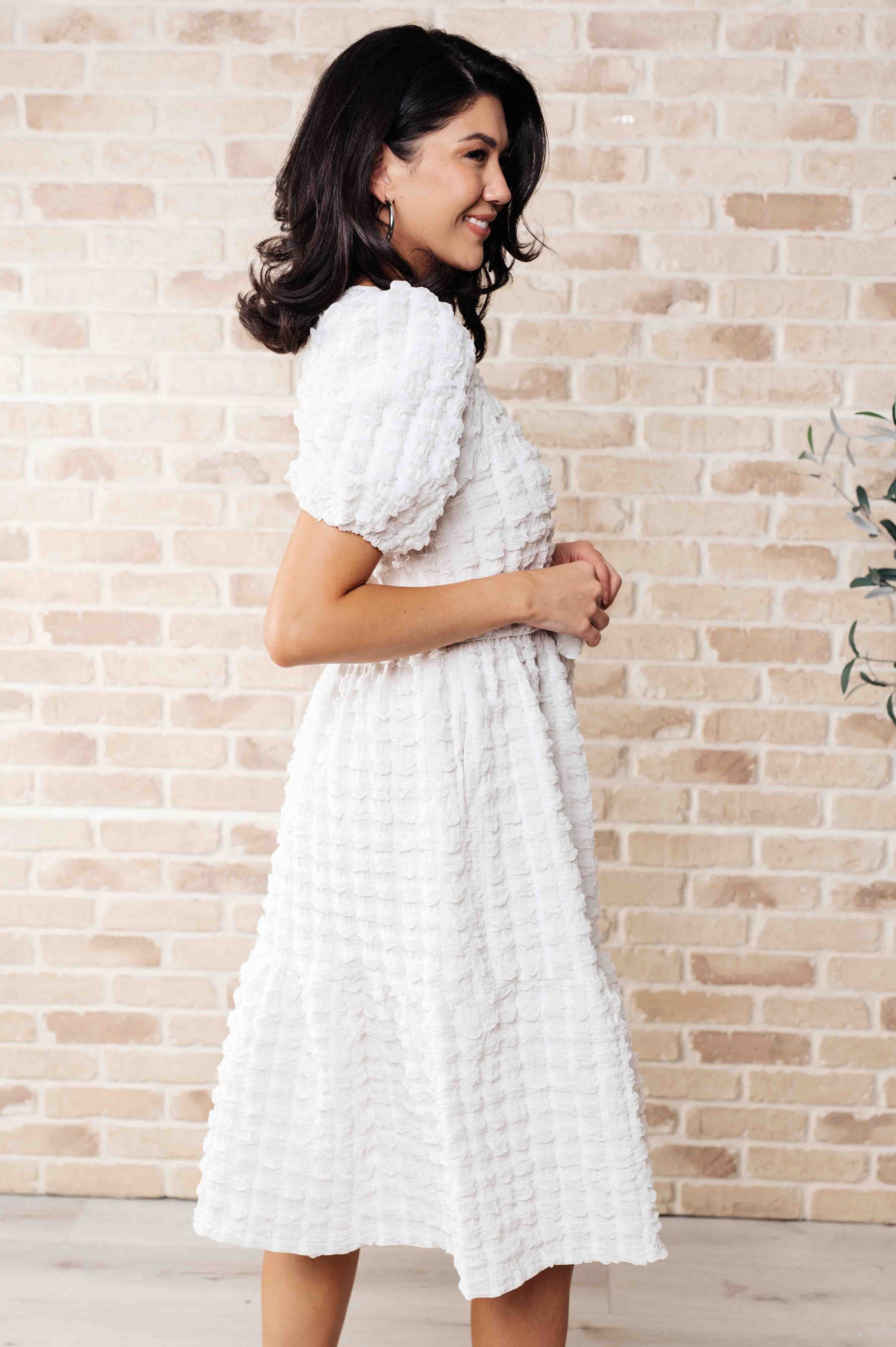 On Cloud Nine Bubble Midi Dress 1XL On Cloud Nine Bubble Midi Dress 1XL