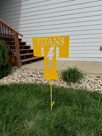 Titan Metal Yard Sign