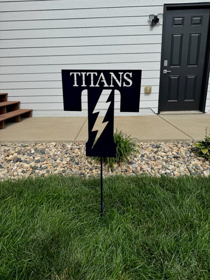 Titan Metal Yard Sign