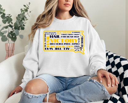 Tea Area South Dakota Border "Fight Song " Graphic Tee