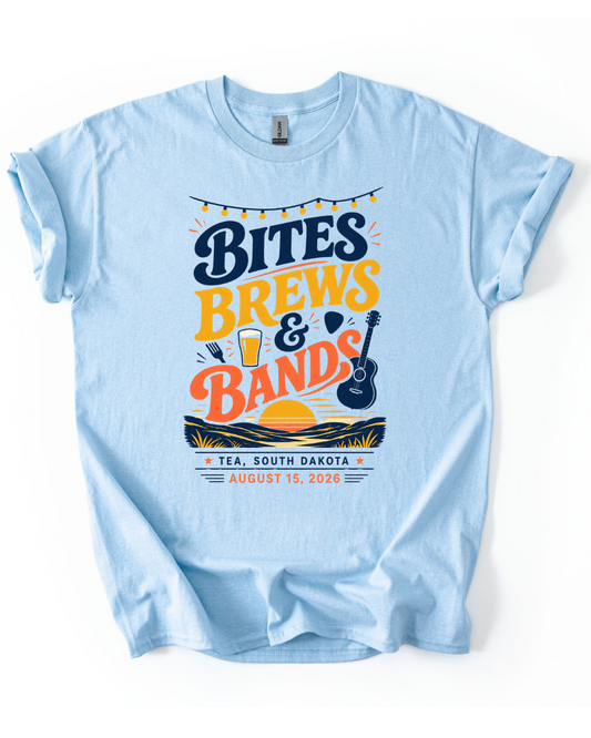 Bites, Brews, & Bands Event Tee