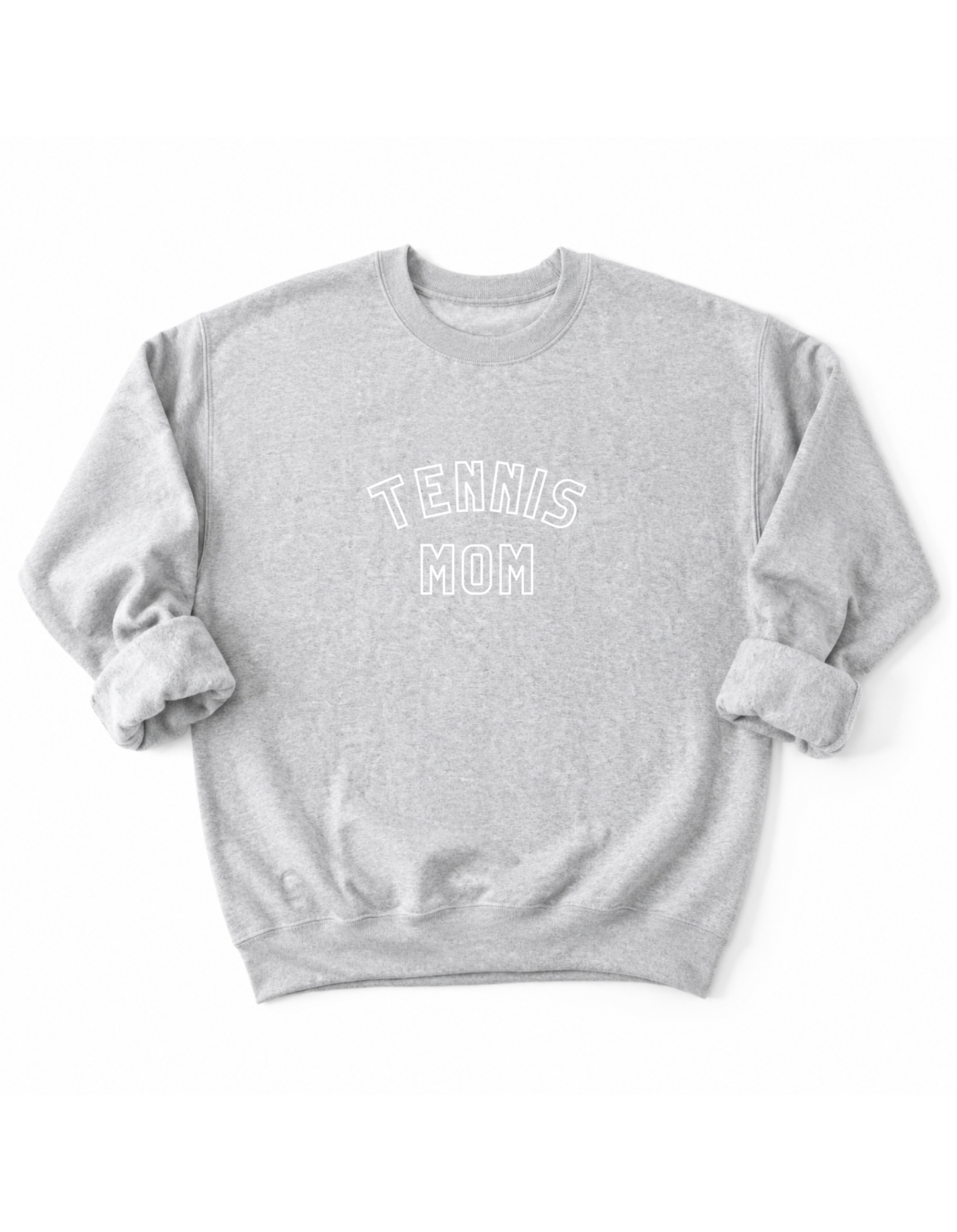 Sports Mom Gray Crewneck