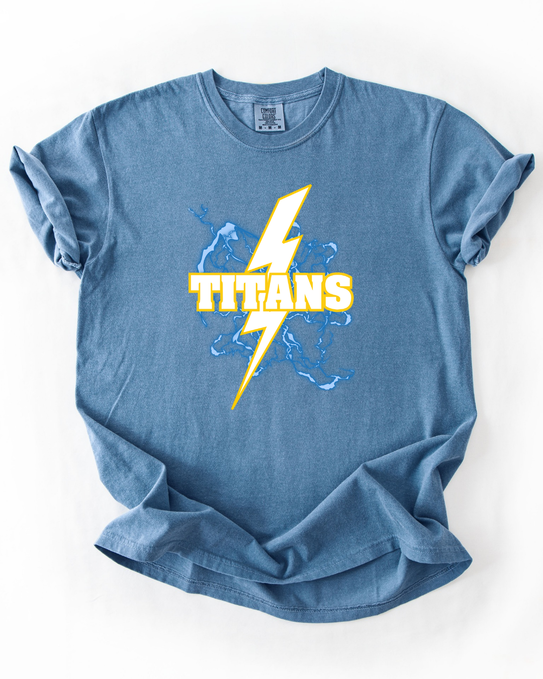 Tea Area Titans Electric Bolt Graphic Tee