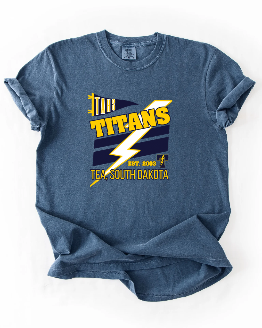 Tea Area Titans Banner Graphic Tee
