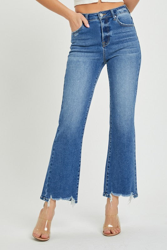 The London High-Rise Straight Jeans