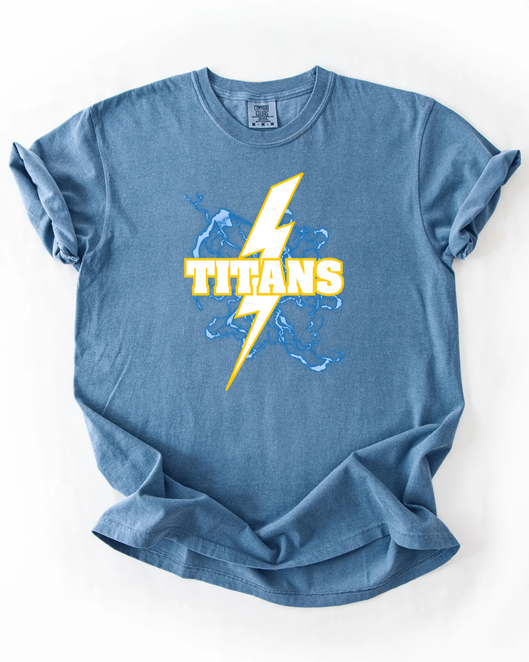 Youth Tea Area Titans Electric Bolt Graphic Tee