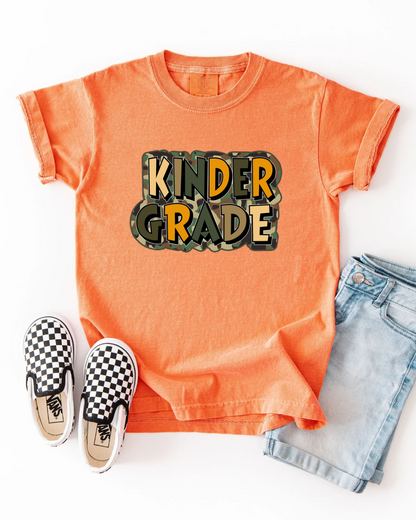 Camo Grade Graphic Tee - Youth