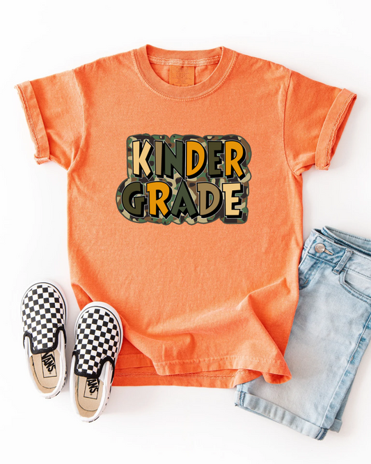 Camo Grade Graphic Tee - Youth