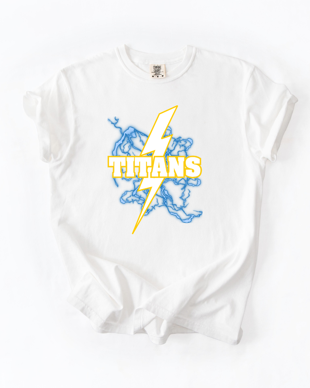 Tea Area Titans Electric Bolt Graphic Tee