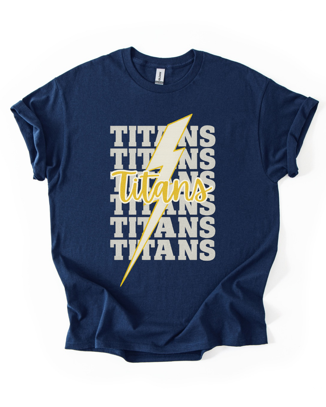 Glitter Tea Area "TITANS *Repeating*" Graphic Tee