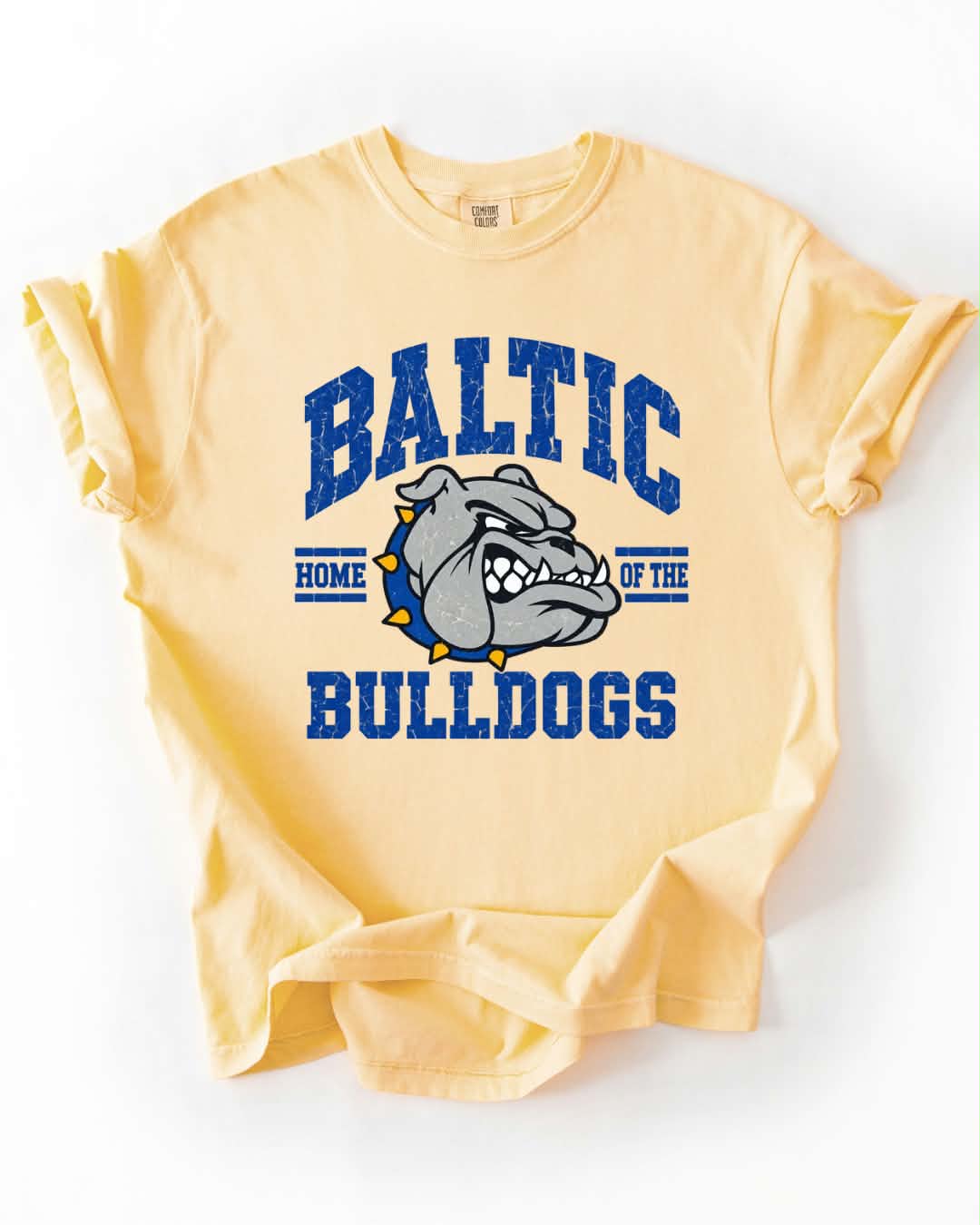Baltic Bulldogs Graphic - Yellow