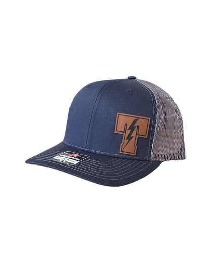 Titans Trucker Hat with Leather Patch
