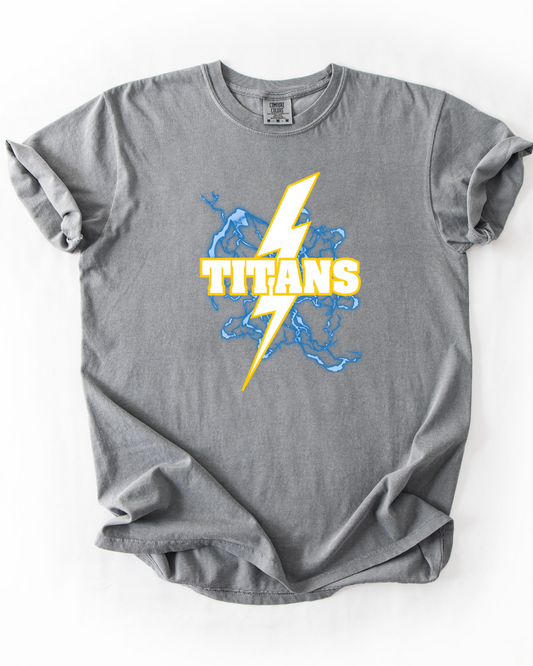Youth Tea Area Titans Electric Bolt Graphic Tee