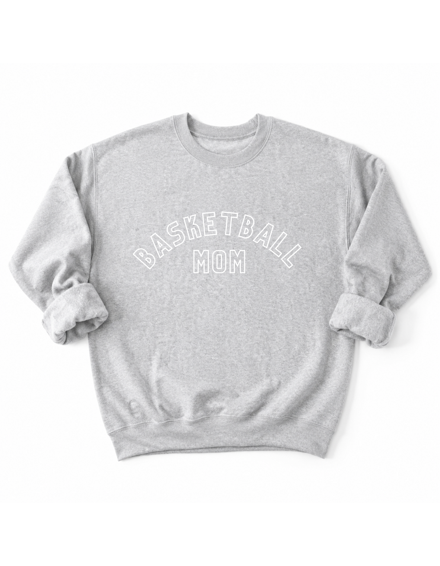 Sports Mom Gray Crewneck