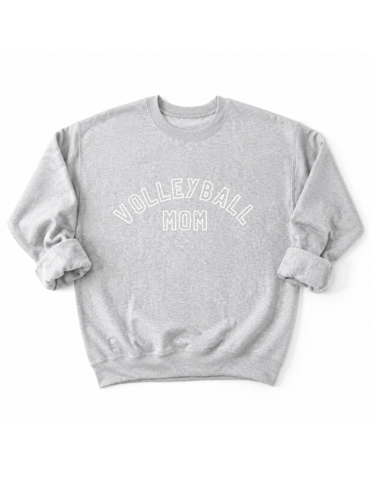 Sports Mom Gray Crewneck