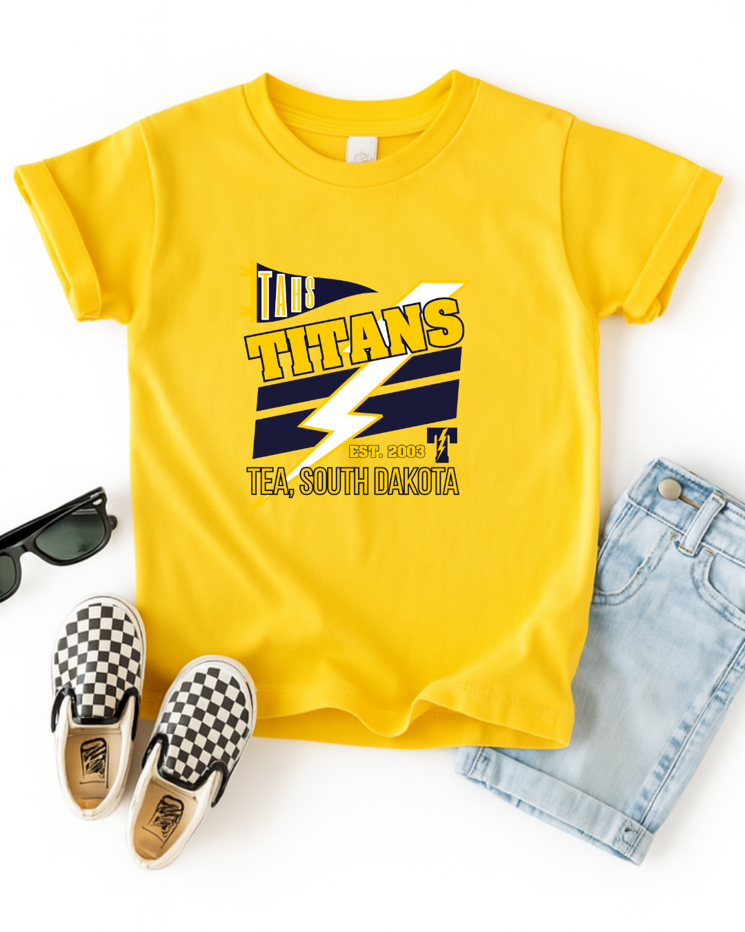 Toddler TAHS Banner Graphic Tee