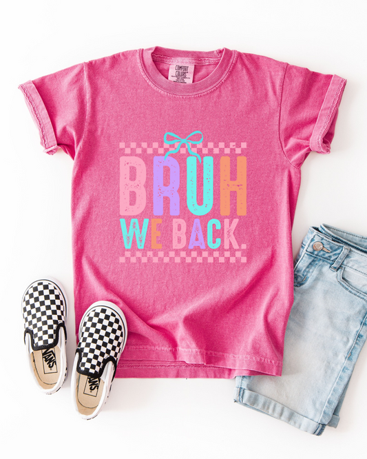Bruh We Back Graphic Tee - Youth