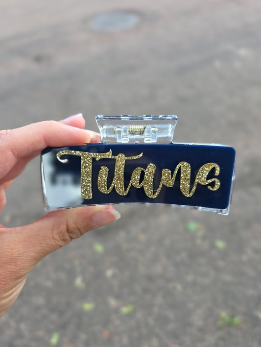 Titans Large Hair Clip