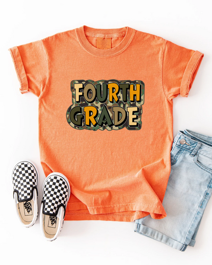 Camo Grade Graphic Tee - Youth