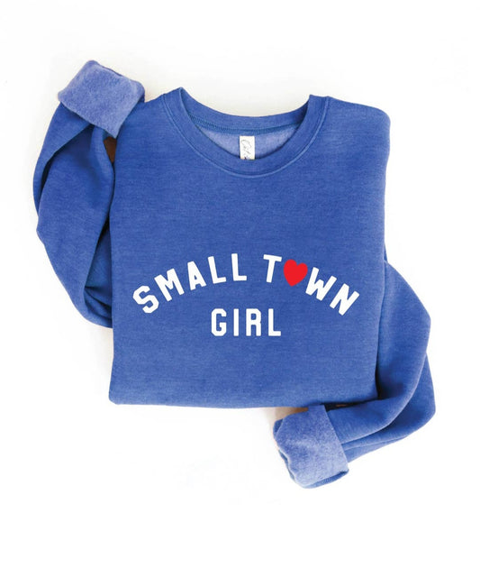 Small Town Girl (heart) Crew Sweatshirt