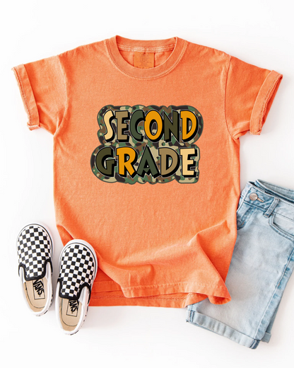 Camo Grade Graphic Tee - Youth