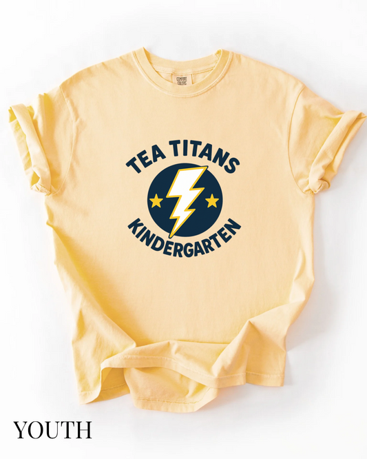 Kids Tiny Titan Kindergarten Graphic Tee