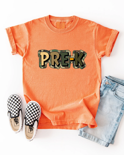 Camo Grade Graphic Tee - Youth