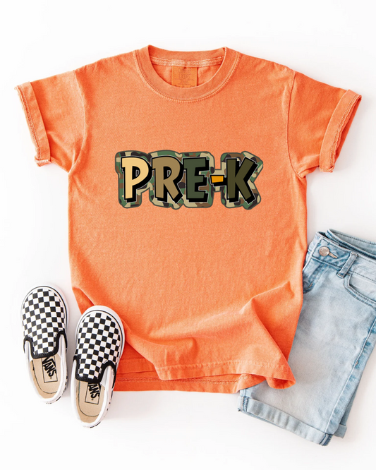Camo Grade Graphic Tee - Youth