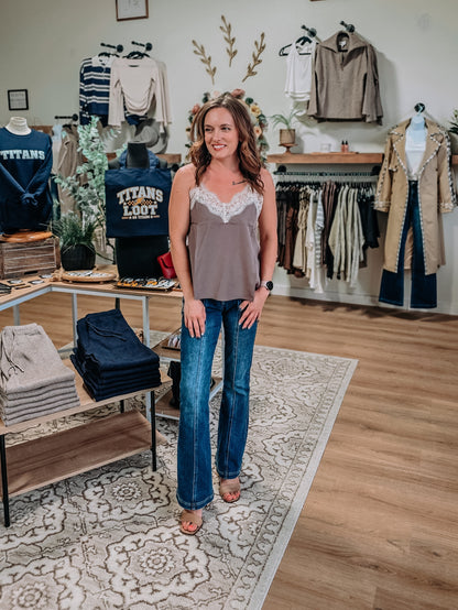 Lace-Trim Camisole