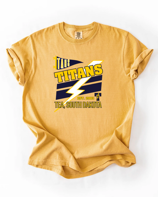 Tea Area Titans Banner Graphic Tee