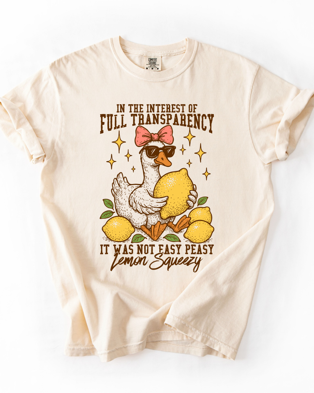 Easy Peasy Lemon Squeezy Graphic Tee - Preorder