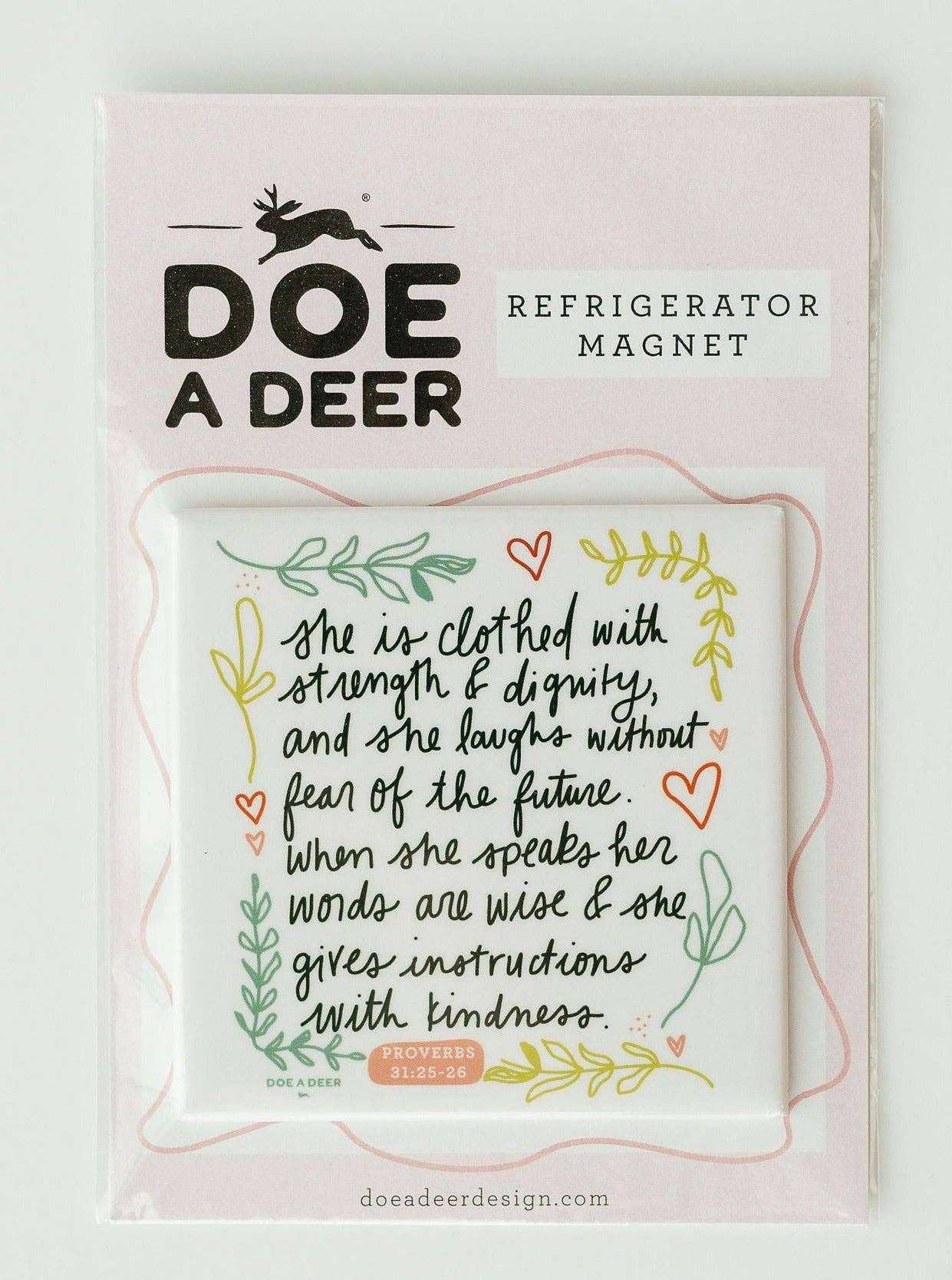 Proverbs 31 Refrigerator Magnet | Mother's Day | Faith