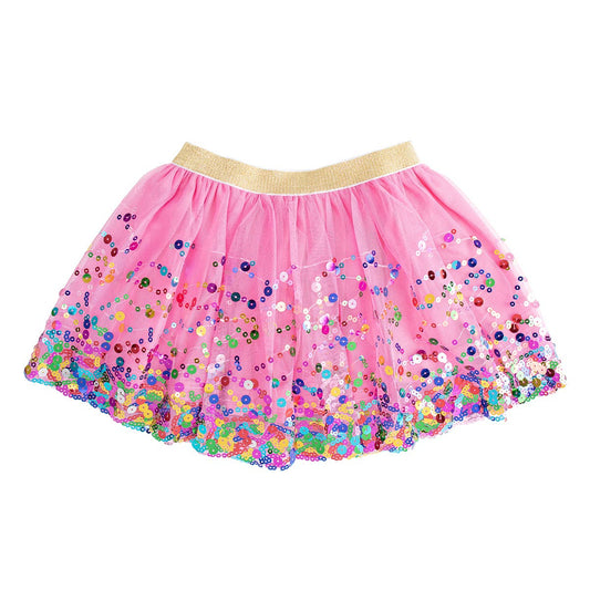 Raspberry Confetti Tutu - Dress Up Skirt - Kids Tutu
